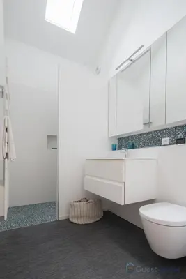 Salle de bains dans l'établissement Sekoya Villa - Proche plage - golf