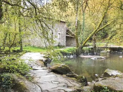 Paysage naturel près de la maison de vacances