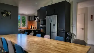 Cuisine ou kitchenette dans l'établissement DOMAINE DU SOUVENIR