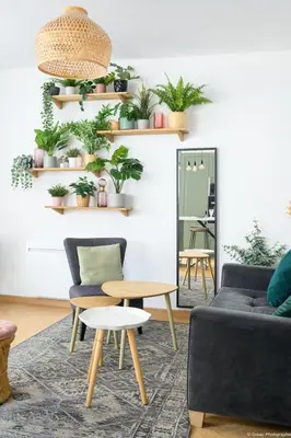 Coin salon dans l'établissement Offre spéciale ! Jolie pépite - Le Verdoyant