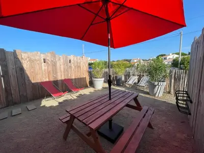 Plan de l'établissement NOIRMOUTIER - Petite maison 500m plage Sableaux