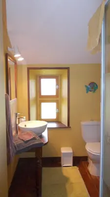 Salle de bains dans l'établissement La Gaucherie aux Dames