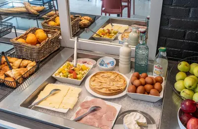 Nourriture dans l'hôtel ou à proximité