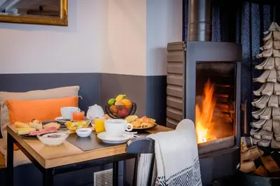 Nourriture dans l'hôtel ou à proximité