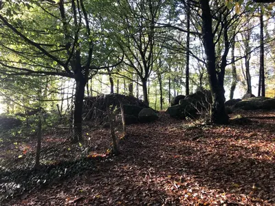 Paysage naturel près de la maison de vacances
