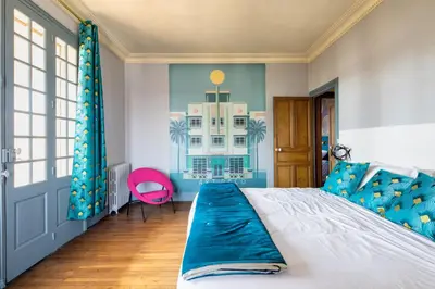 Un ou plusieurs lits dans un hébergement de l'établissement La Maison de Florence