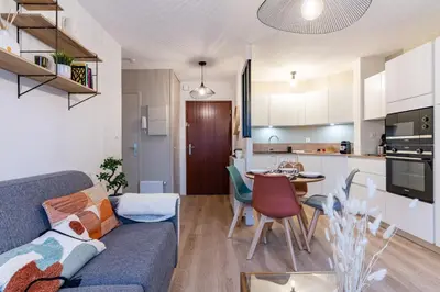 Cuisine ou kitchenette dans l'établissement ARISTIDE - Emplacement privilégié à Nantes