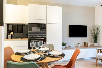 Cuisine ou kitchenette dans l'établissement ARISTIDE - Emplacement privilégié à Nantes