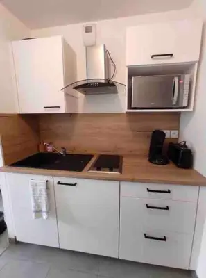 Cuisine ou kitchenette dans l'établissement Studio Vatel Nantes