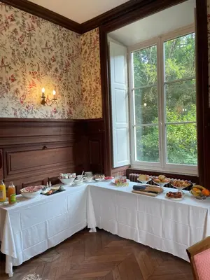 Nourriture dans la maison d'hôtes ou à proximité