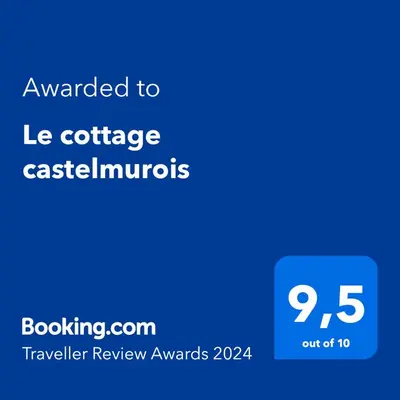 Certificat, récompense, panneau ou autre document affiché dans l'établissement Le cottage castelmurois
