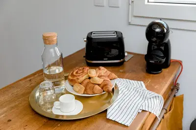 Nourriture dans l'appartement ou à proximité