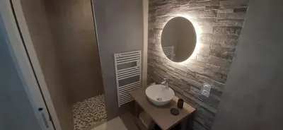 Salle de bains dans l'établissement Cale 32 - Chambres d'hôtes