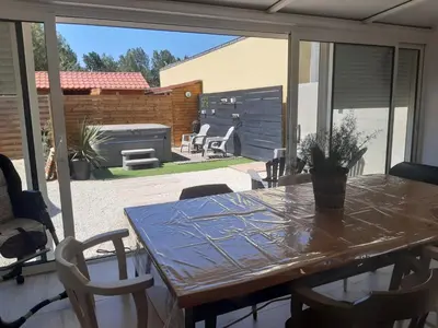 Terrasse ou espace extérieur de l'établissement Cale 32 - Chambres d'hôtes