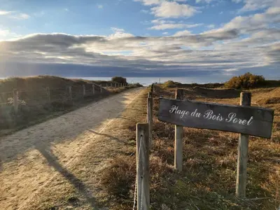 Paysage naturel près de la maison de vacances