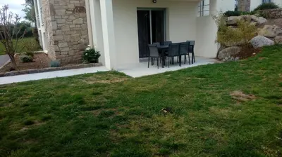 Jardin de l'établissement Gîte La croisée des chemins