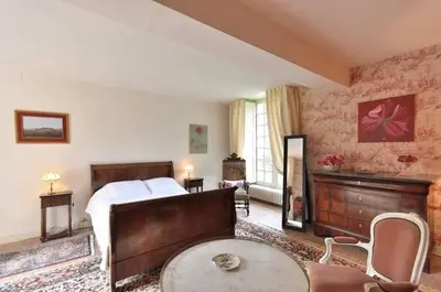 Un ou plusieurs lits dans un hébergement de l'établissement Du Vignoble à l'Atlantique - Château Cassemichère gîte