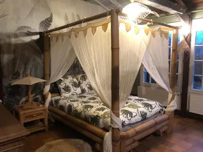 Un ou plusieurs lits dans un hébergement de l'établissement Maison à 10 min du puy du fou et parc de Maulévrier