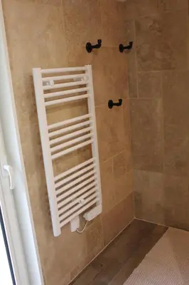 Salle de bains dans l'établissement Gîte de la Colinière 4 personnes