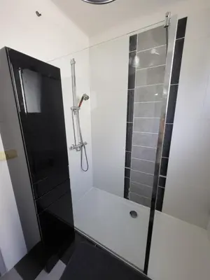 Salle de bains dans l'établissement Welcome