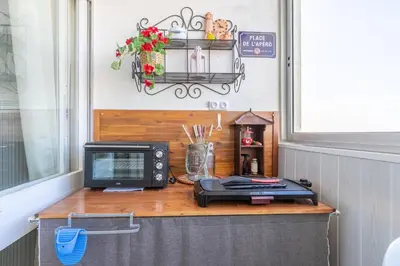 Plan de l'établissement Magnifique vue sur l'océan- Appartement pour 2