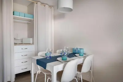 Plan de l'établissement Face Mer appartement pour 4 personnes