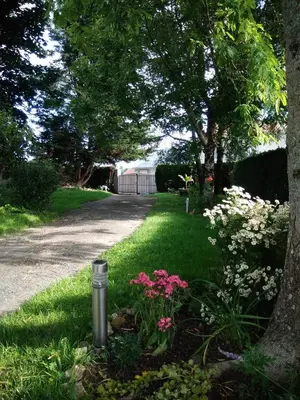 Jardin de l'établissement Les Clés du Parc
