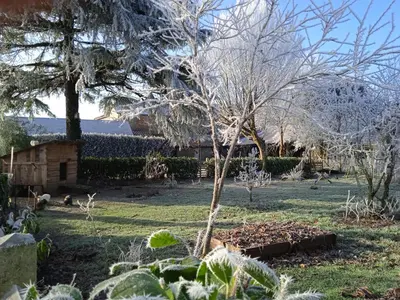 Jardin de l'établissement Les Clés du Parc