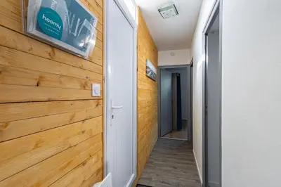 Plan de l'établissement À 600m de la plages des Becs, appartement pour 2