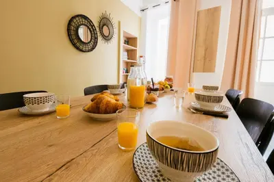 Nourriture dans la maison de vacances ou à proximité