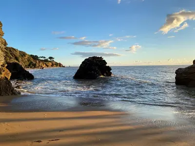 Paysage naturel près de la maison de vacances
