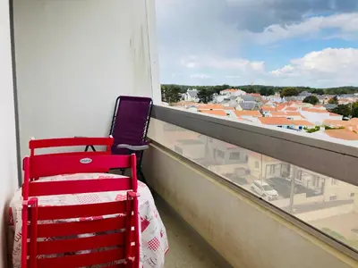 Balcon ou terrasse dans l'établissement Standing, luminosité à 100m de la mer, T3 prestige