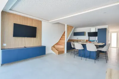 Télévision ou salle de divertissement dans l'établissement Bel appartement - emplacement idéal