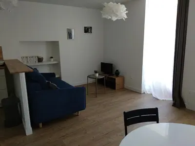 Coin salon dans l'établissement La Petite Maison