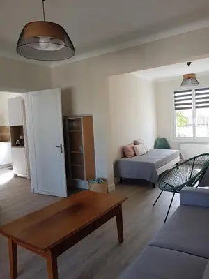 Coin salon dans l'établissement EOLE - Maison Saint Jean de Monts - 2 pièces - 4 personnes