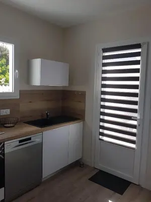 Cuisine ou kitchenette dans l'établissement EOLE - Maison Saint Jean de Monts - 2 pièces - 4 personnes