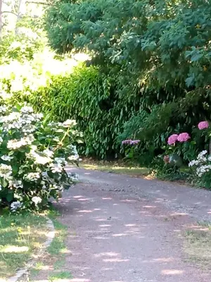 Jardin de l'établissement Gîte 2 personnes, proche mer