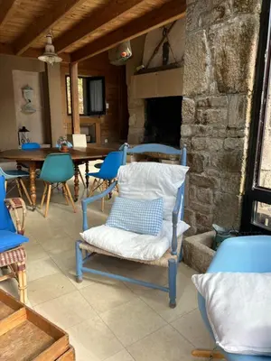 Coin salon dans l'établissement Gîte 3 étoiles, jusqu'à 7 personnes proche Puy du Fou