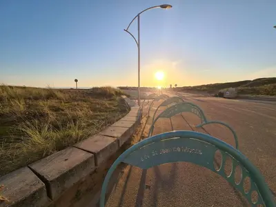 Lever ou coucher de soleil vu de l'appartement ou à proximité