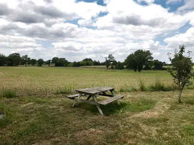 Paysage naturel près de la maison de vacances