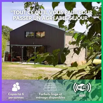 Plan de l'établissement Le Hangar - Campagne - 5km du Parc