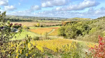 Paysage naturel près de la villa