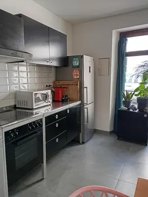 Cuisine ou kitchenette dans l'établissement La Belle Florentine