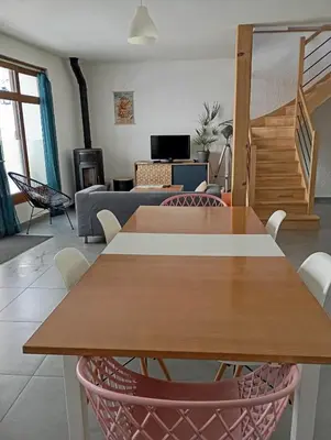 Télévision ou salle de divertissement dans l'établissement La Belle Florentine