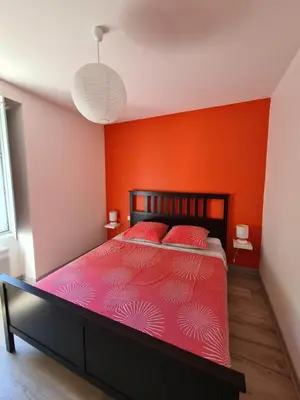 Un ou plusieurs lits dans un hébergement de l'établissement Joli gîte chez Paulette à 10 min du Puy du Fou