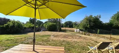Jardin de l'établissement Joli gîte chez Paulette à 10 min du Puy du Fou