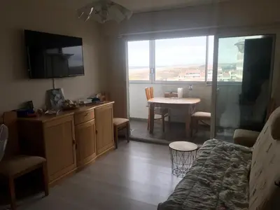 Télévision ou salle de divertissement dans l'établissement Vue sur mer proche de st jean de monts
