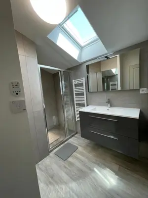 Cuisine ou kitchenette dans l'établissement Chez Camille