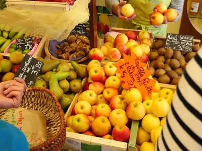 Nourriture dans l'appartement ou à proximité
