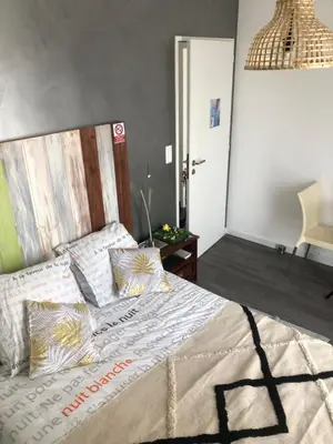 Un ou plusieurs lits dans un hébergement de l'établissement La Villa Préfaillaise